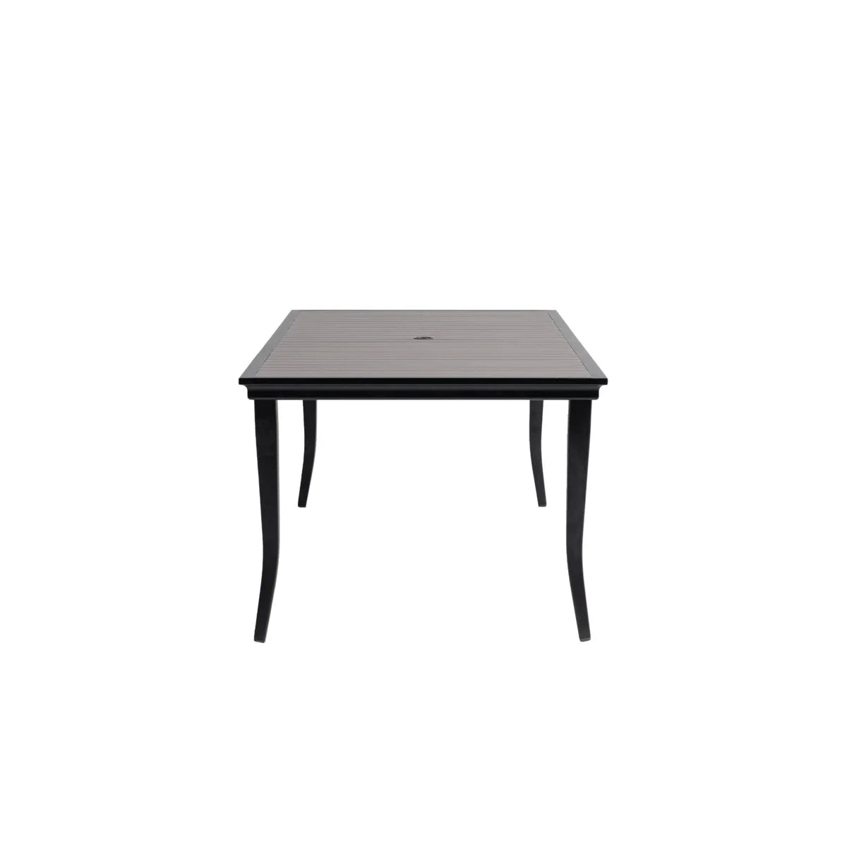 Copacabana 84" x 40" Rectangular Dining Table with Umbrella Hole