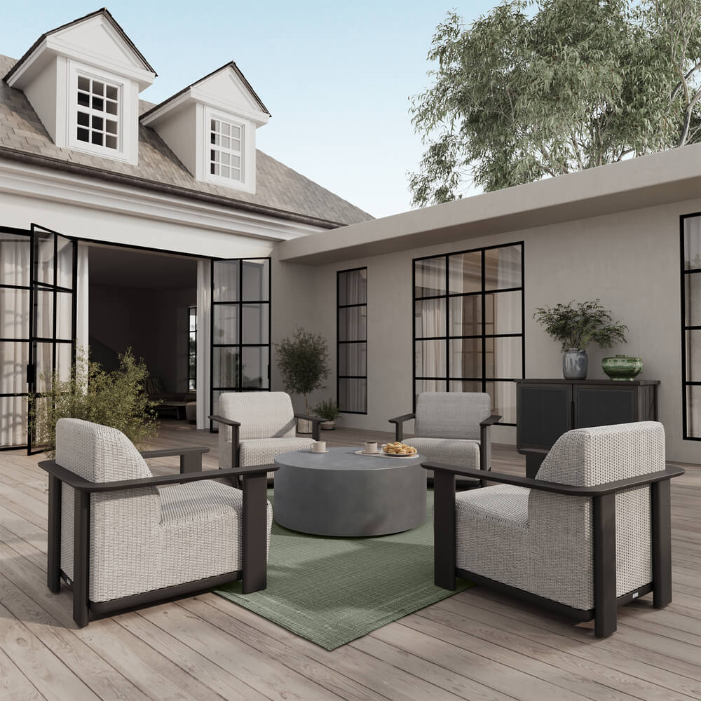 Corte Swivel Glider Club Chair 5