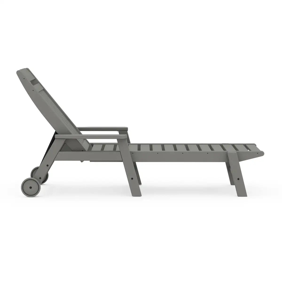 Country Living Cottage Chaise with Arms and Wheels 9