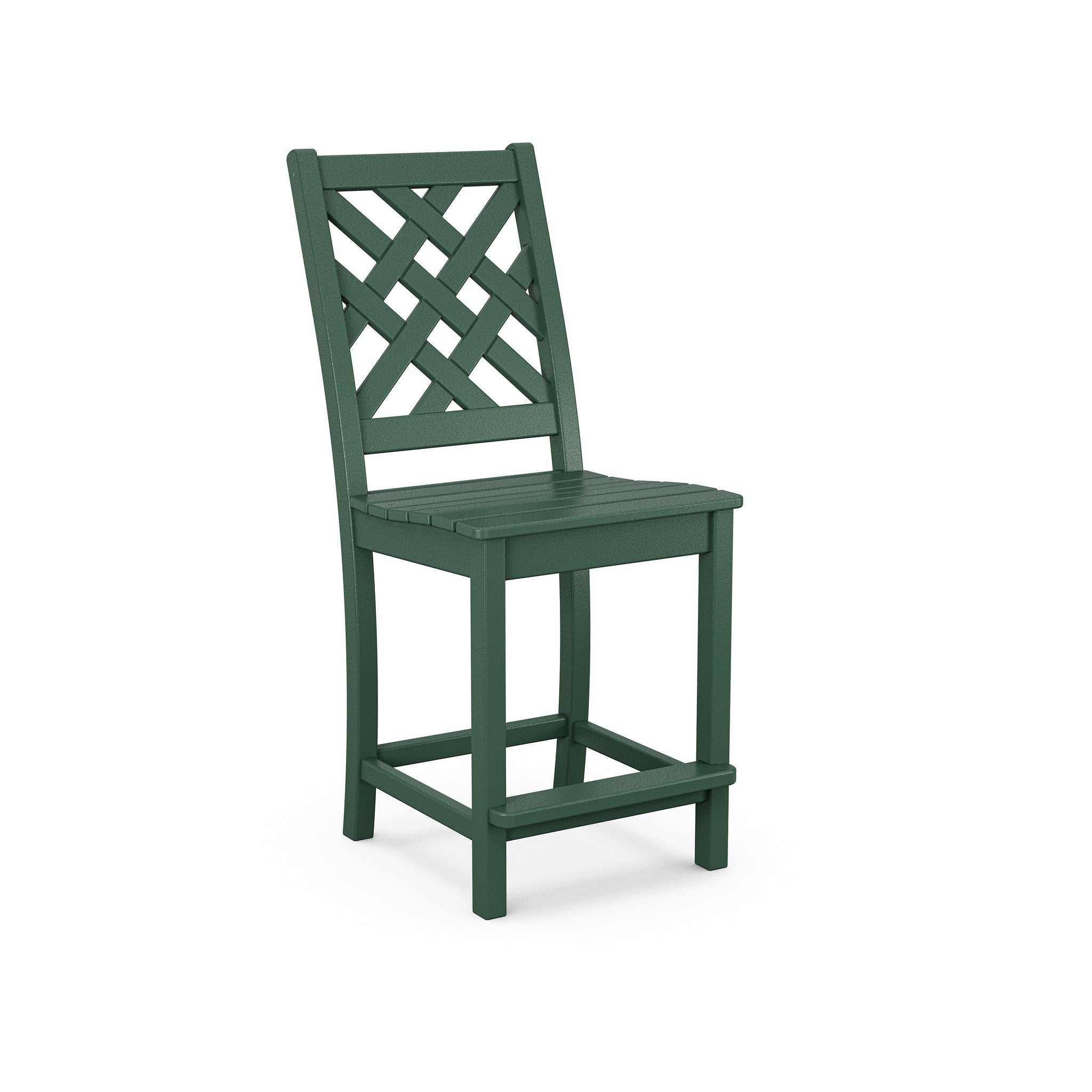 POLYWOOD Wovendale Counter Side Chair