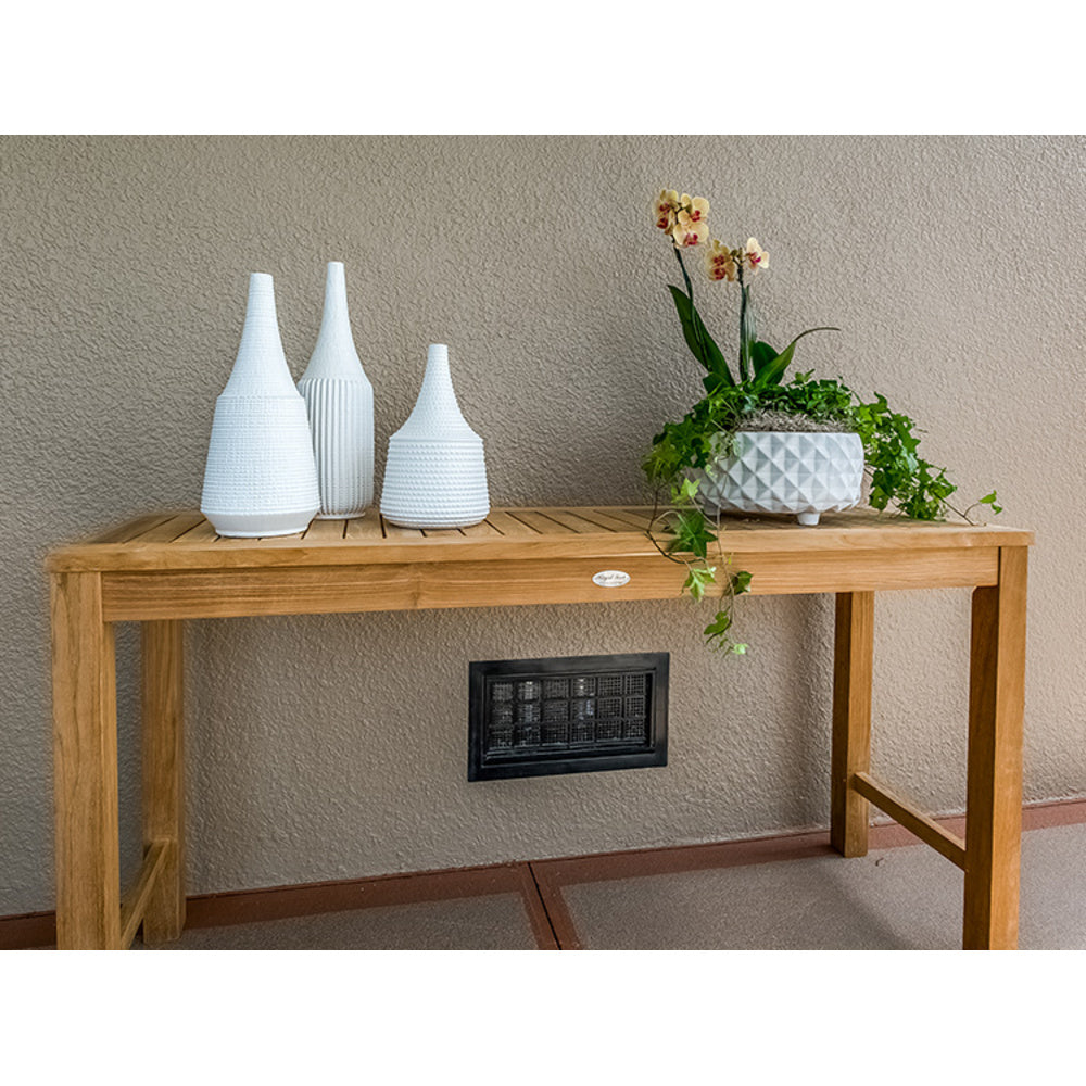 Royal Teak 18" x 60" Rectangular Console Table