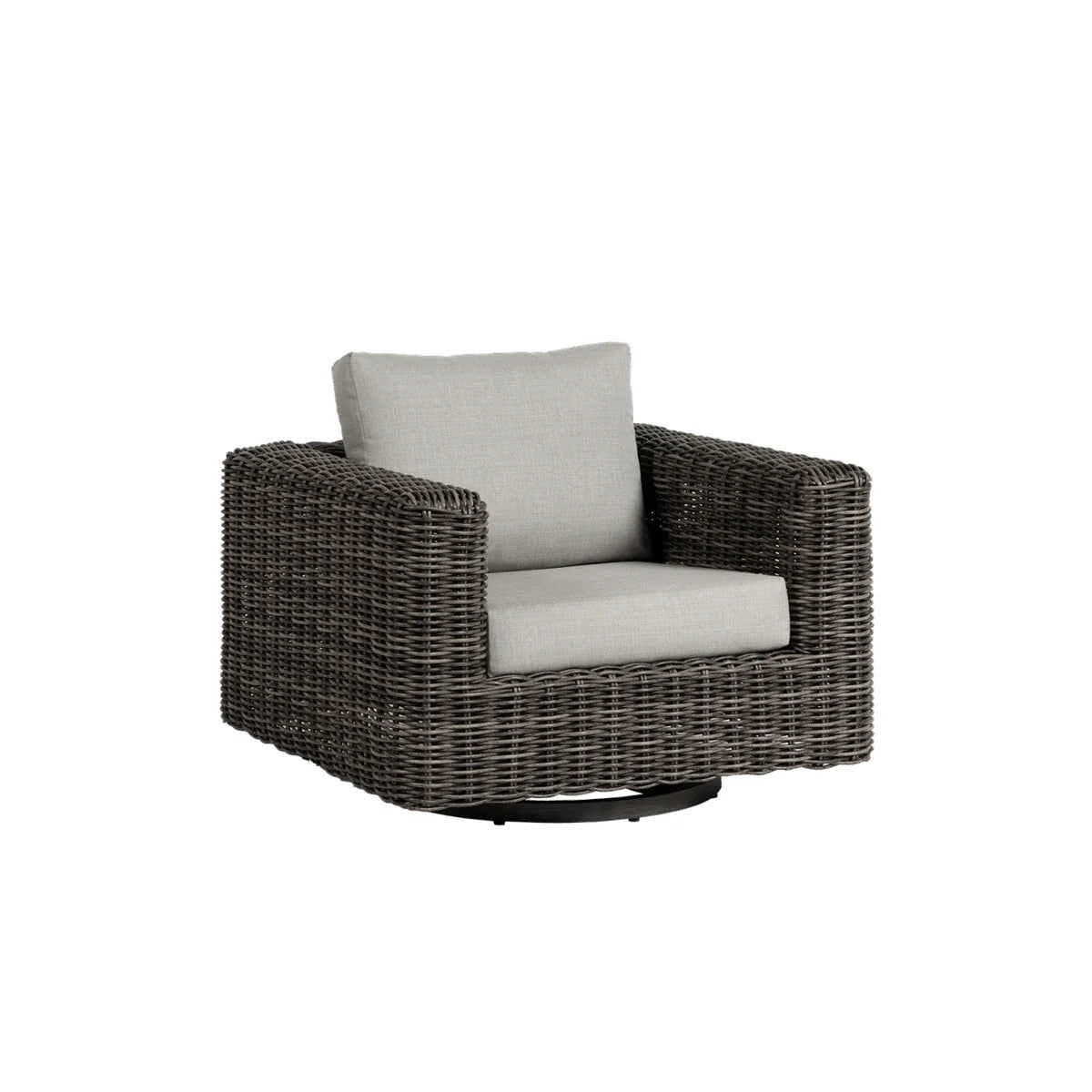 Cubo Swivel Gliding Club Chair