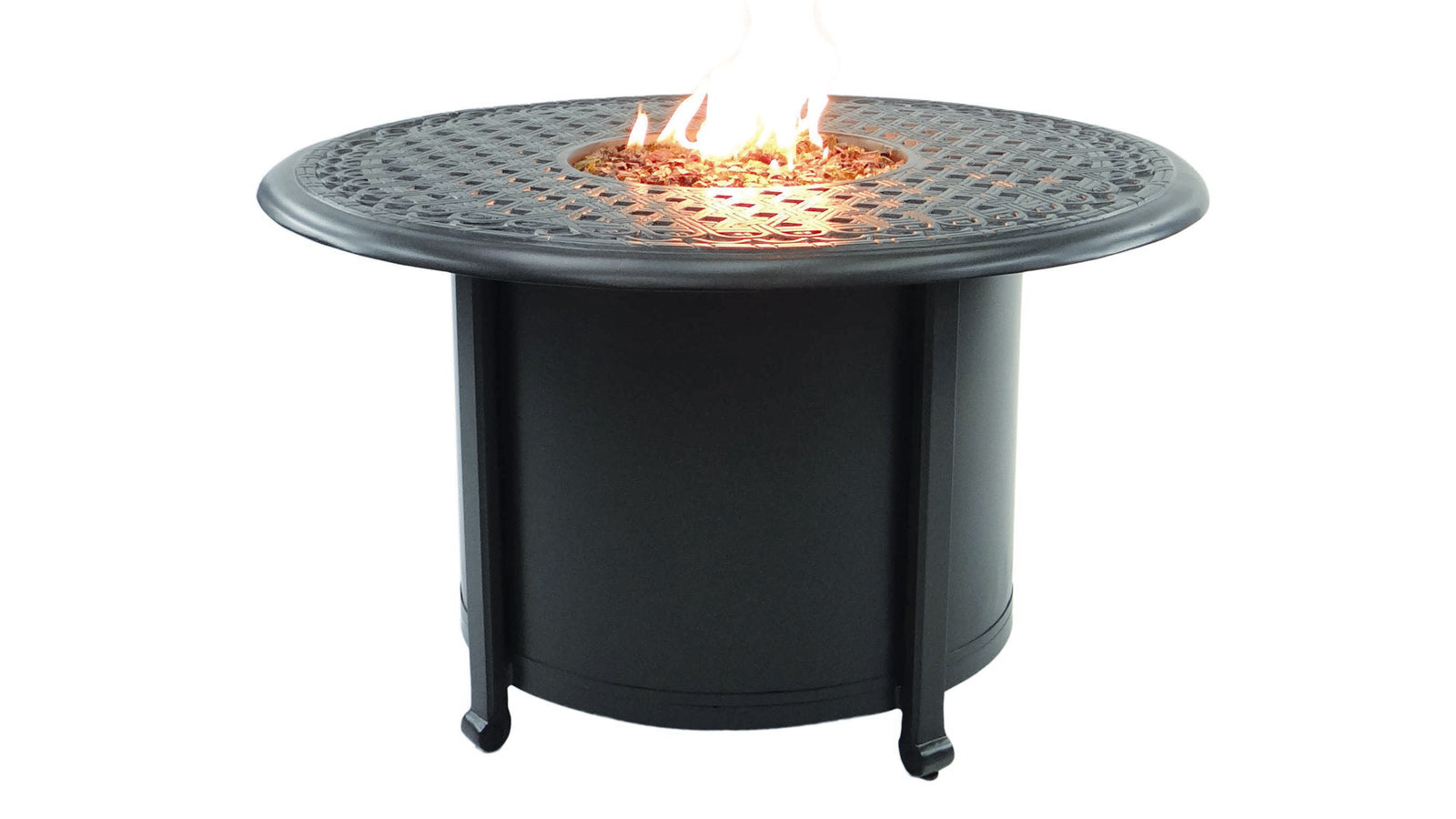 Vintage 38" Round Fire Pit Table