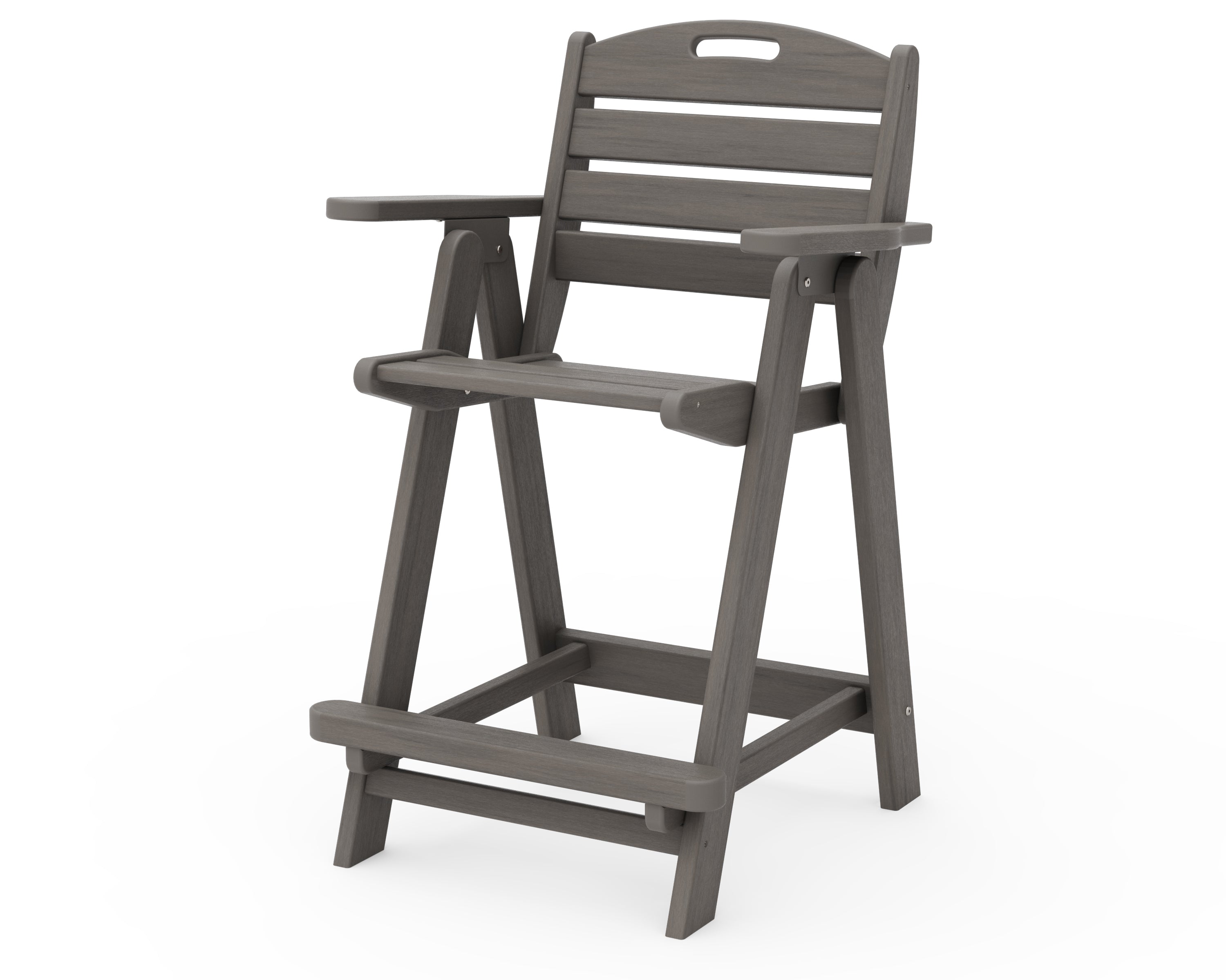 Nautical Counter Arm Chair