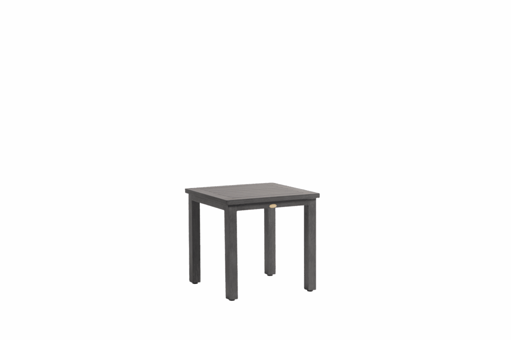 Canbria 22.5" Square End Table - Opal Grey