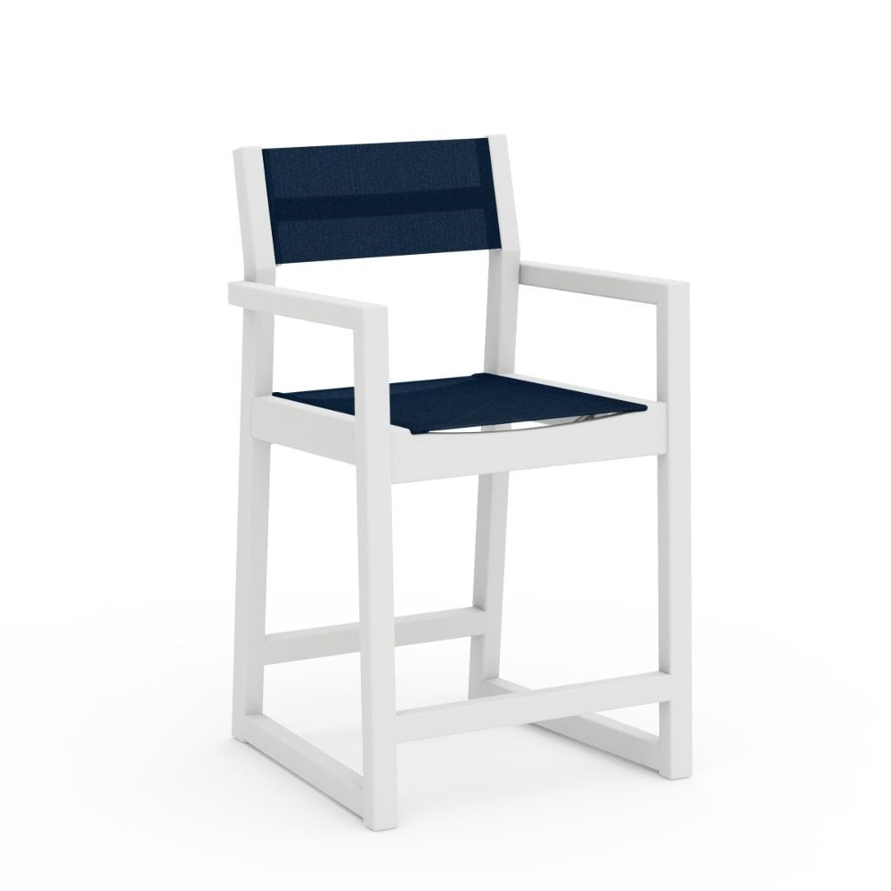 EDGE Sling Counter Arm Chair by Polywood 2