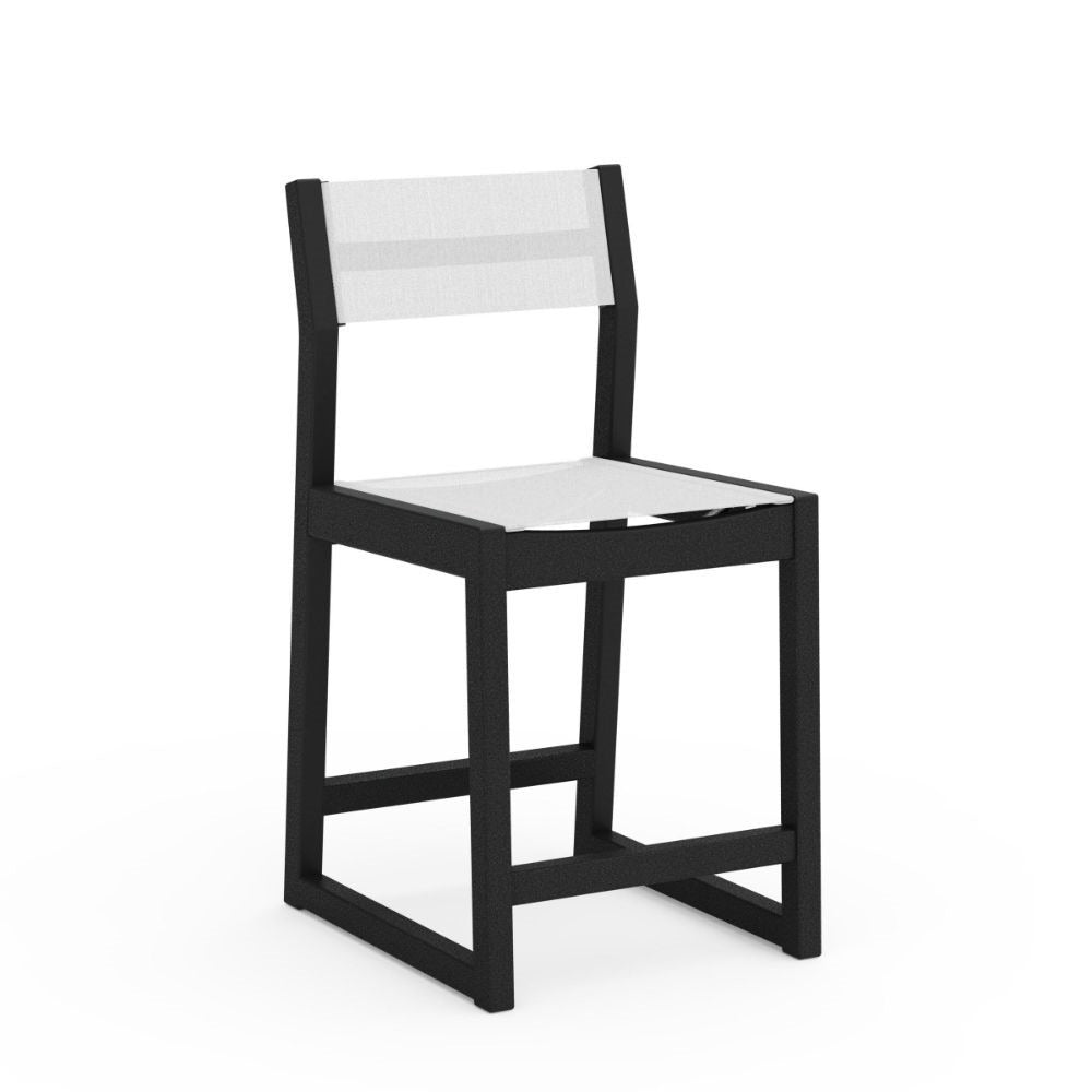 EDGE Sling Counter Side Chair by Polywood