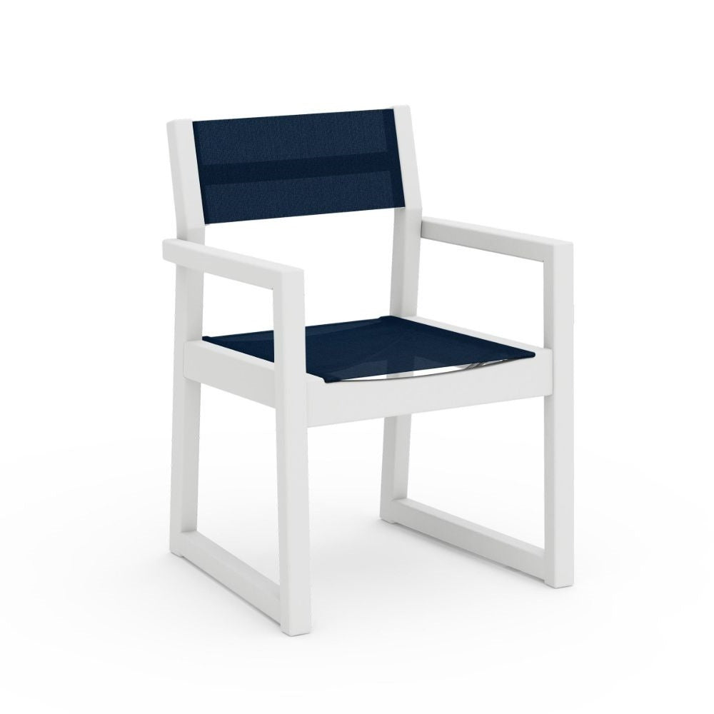 EDGE Sling Dining Arm Chair by Polywood 2