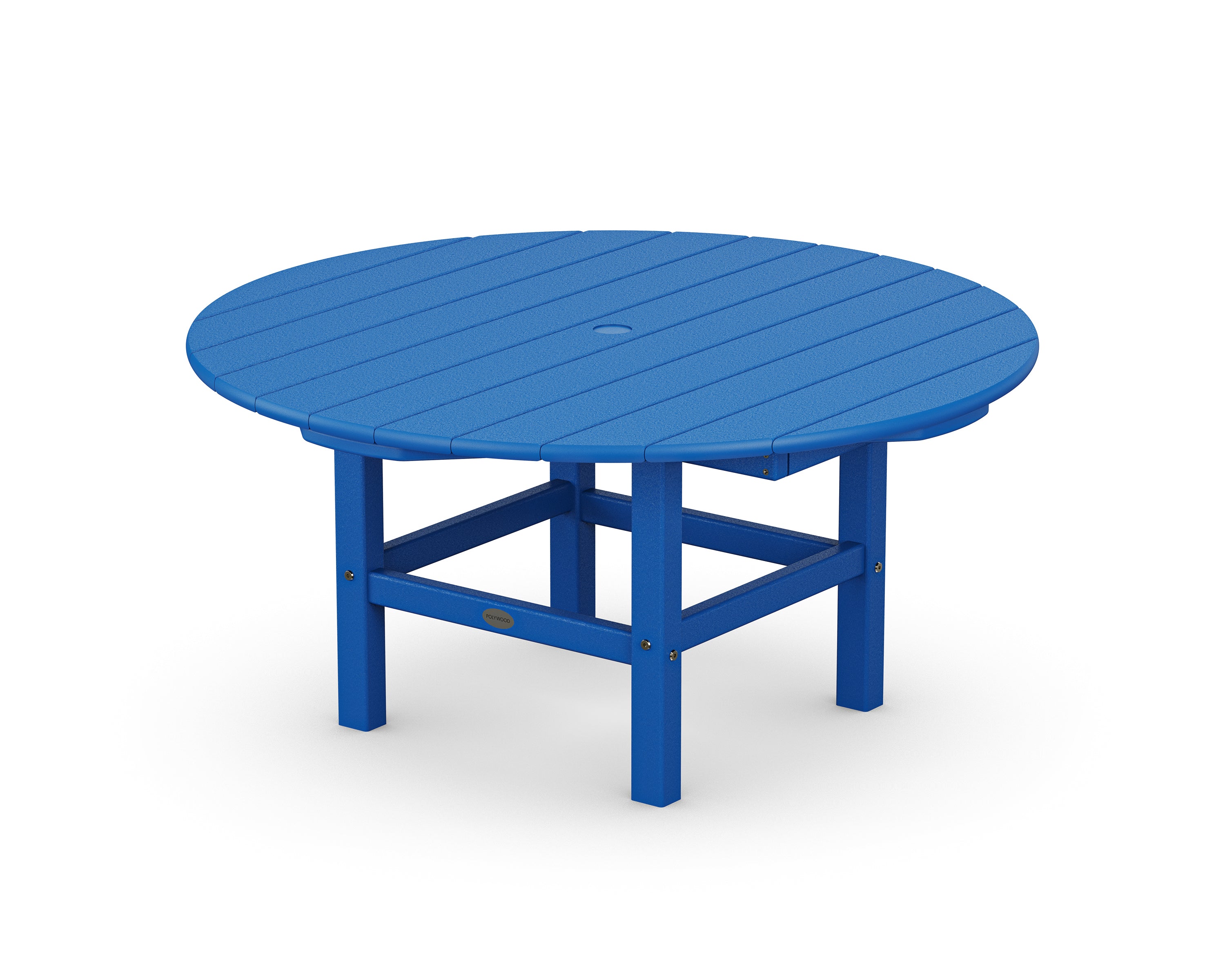 38" Round Conversation Table - Pacific Blue
