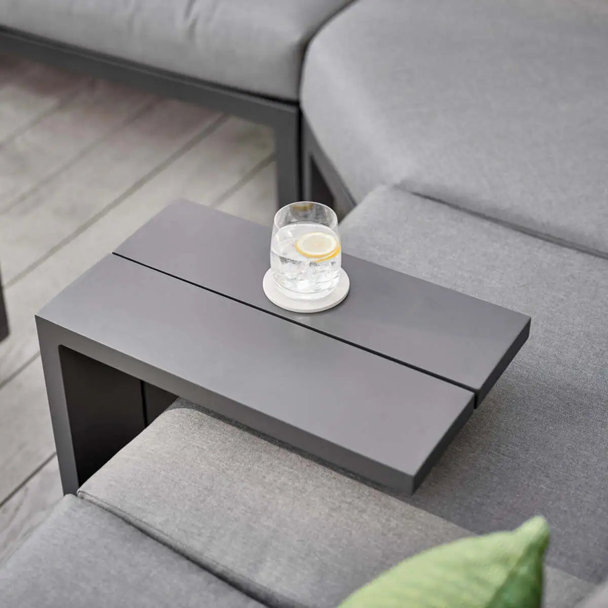 Elba Powder Coated Aluminum Side Table