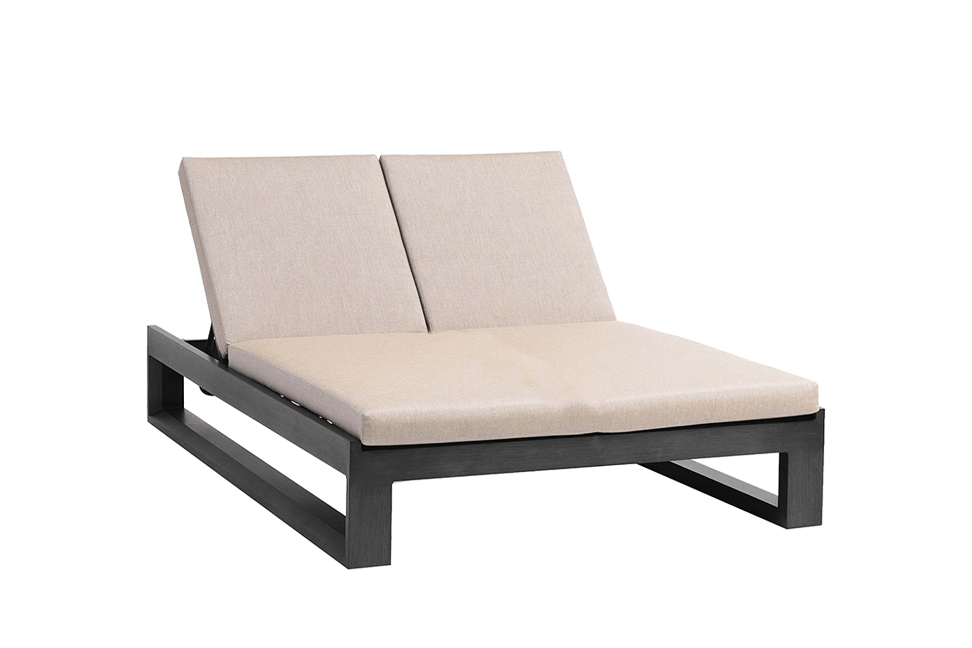 Element 5.0 Double Chaise Lounger - Opal Grey