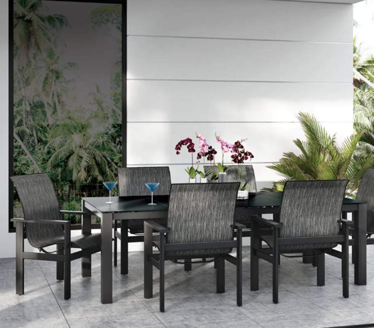 Elements Sling Low Back Dining Chair 51680 by Homecrest