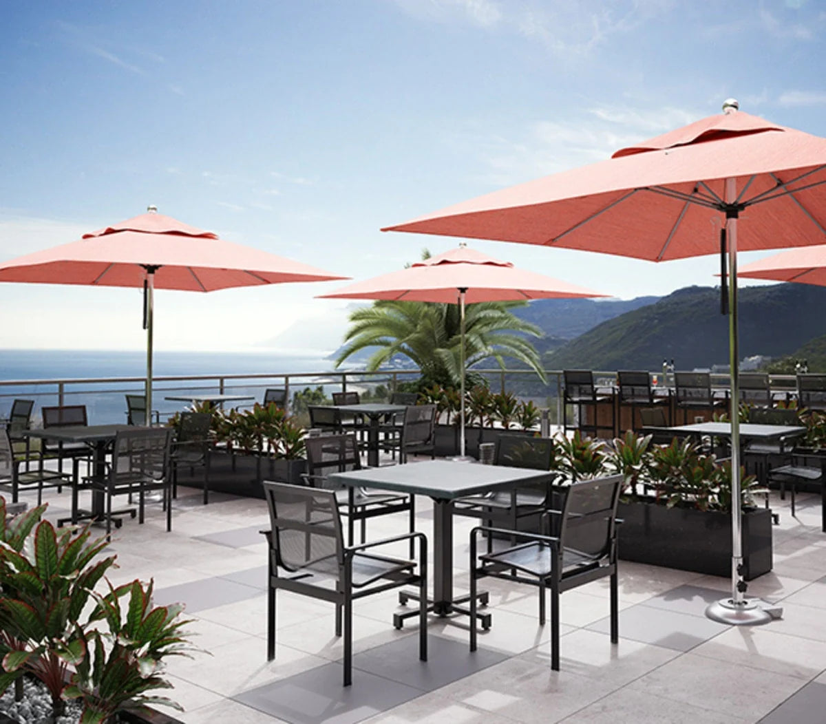 Elevate Mesh Stackable Cafe Chair