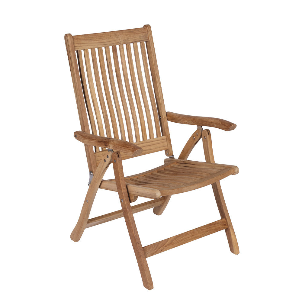 Royal Teak Estate Reclining Arm Chair