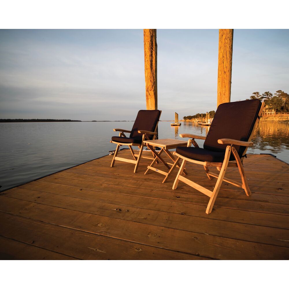 Royal Teak Estate Reclining Arm Chair