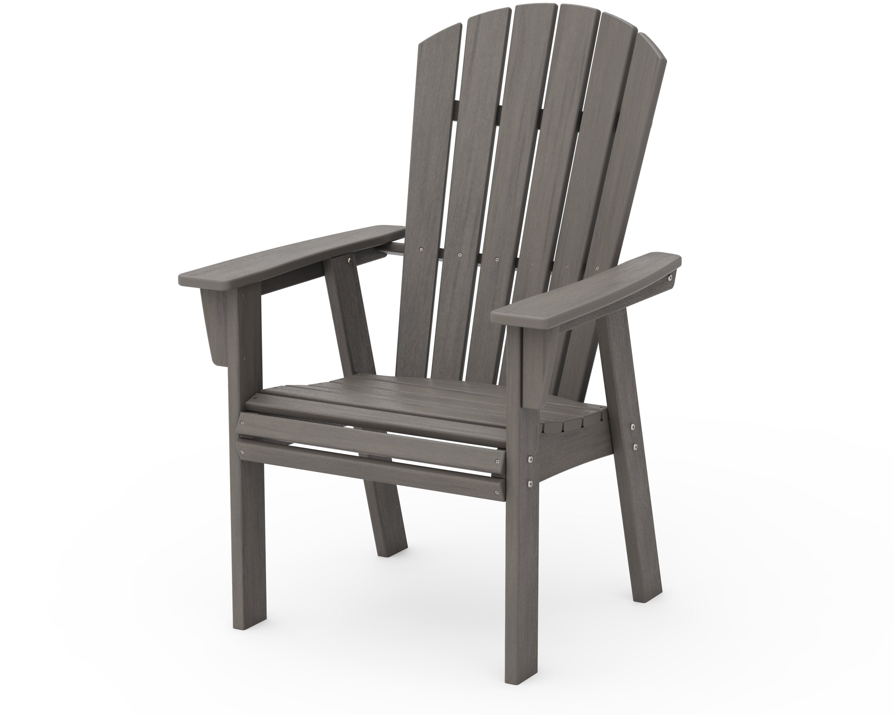 Nautical Curveback Adirondack Dining Arm Chair