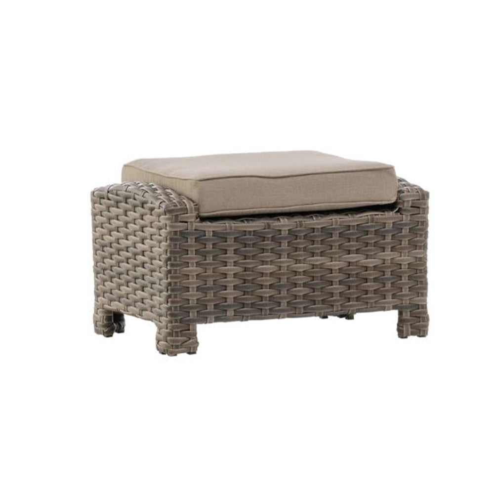 Forever Patio Shoreline Rectangular Wicker Ottoman