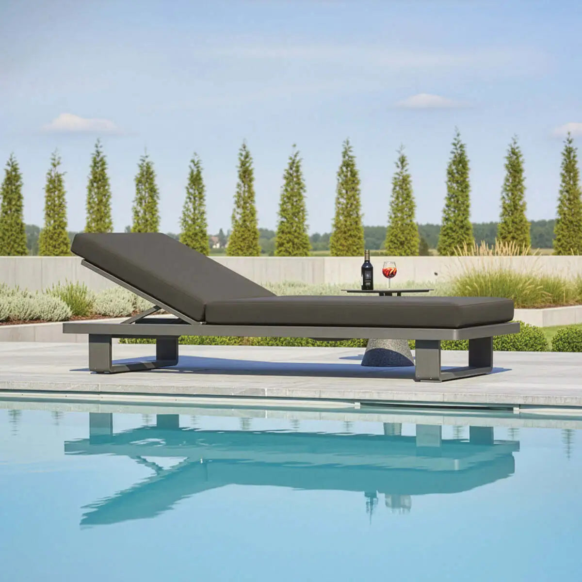 Fitz Roy Armless Chaise Lounge 0102-205NC by Kettler