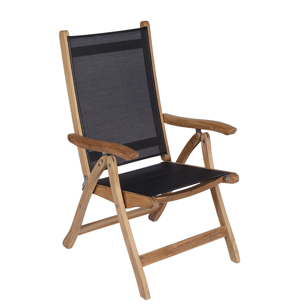 Royal Teak Florida Sling Dining Arm Chair
