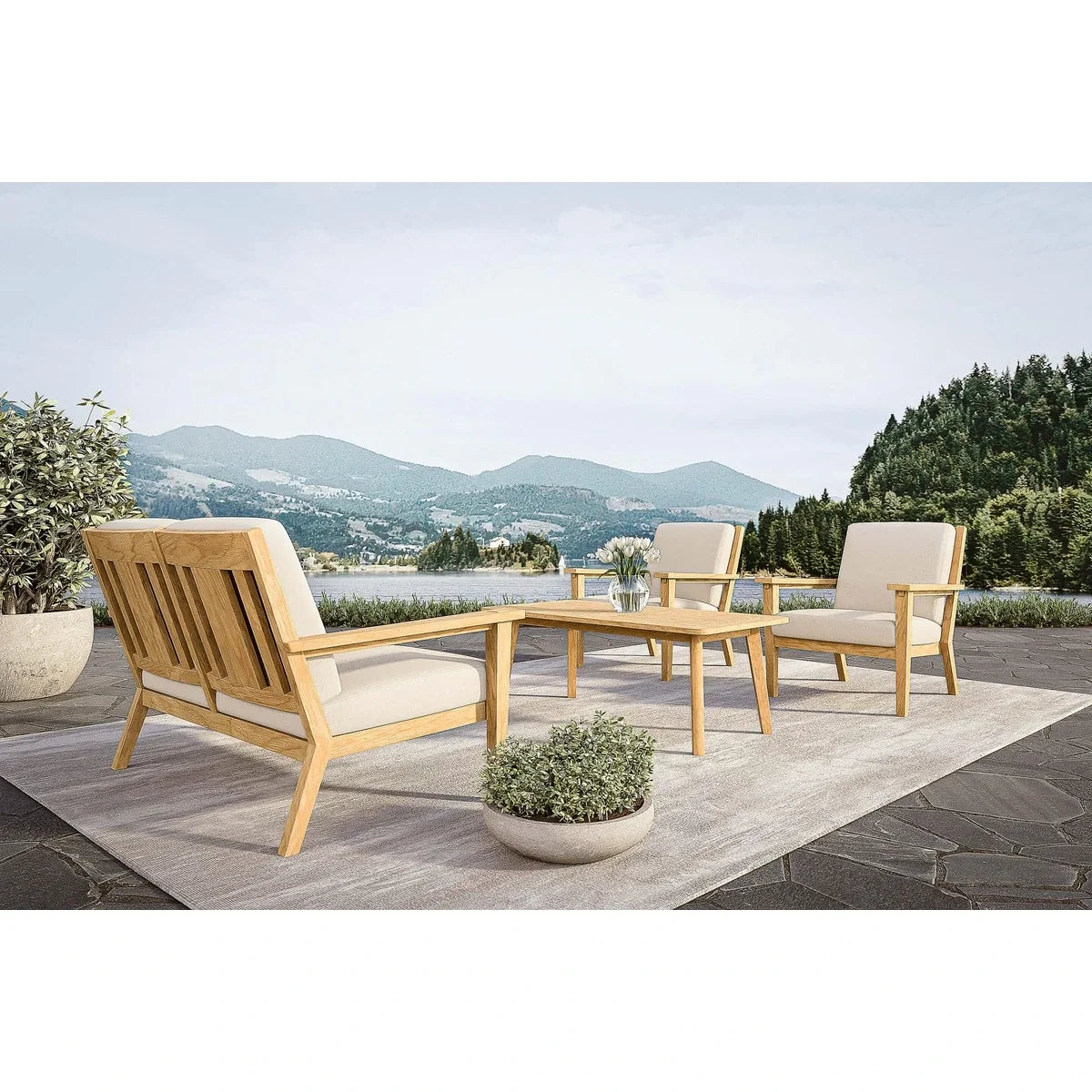 Foundations 24" Square Side Table