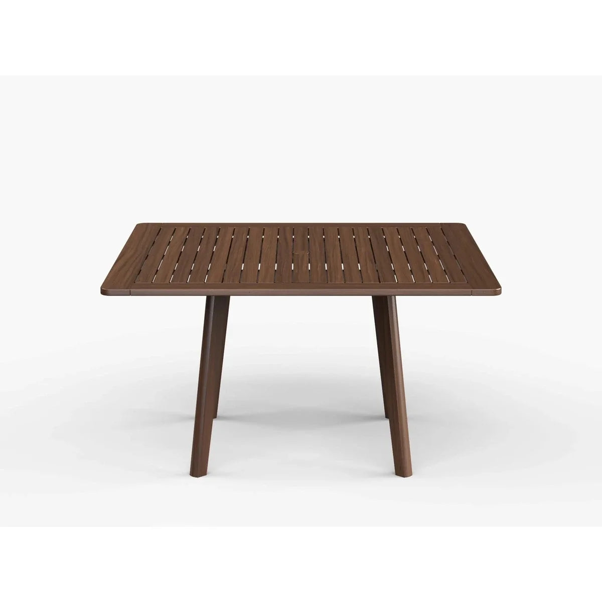 Foundations 53" Square Dining Table with Umbrella Hole