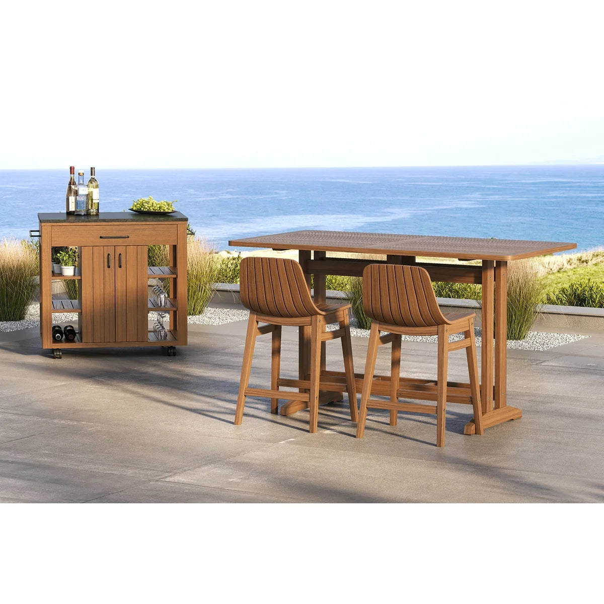Foundations 64" Rectangular Counter Table