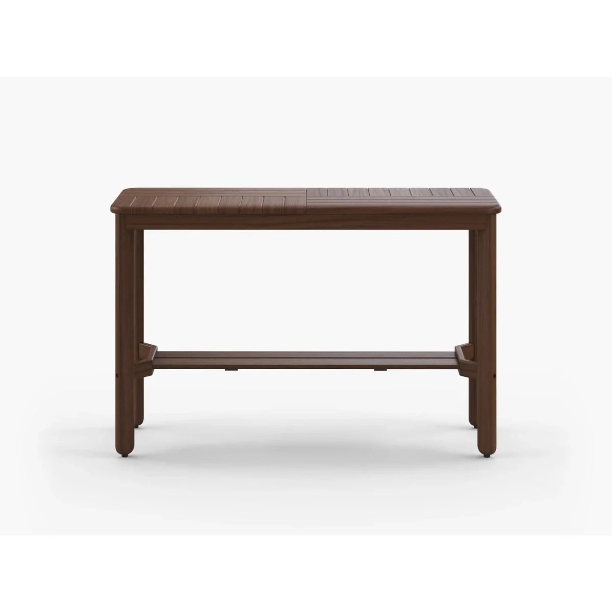 Foundations Ipe 45" x 15" Rectangular Mosaic Console Table