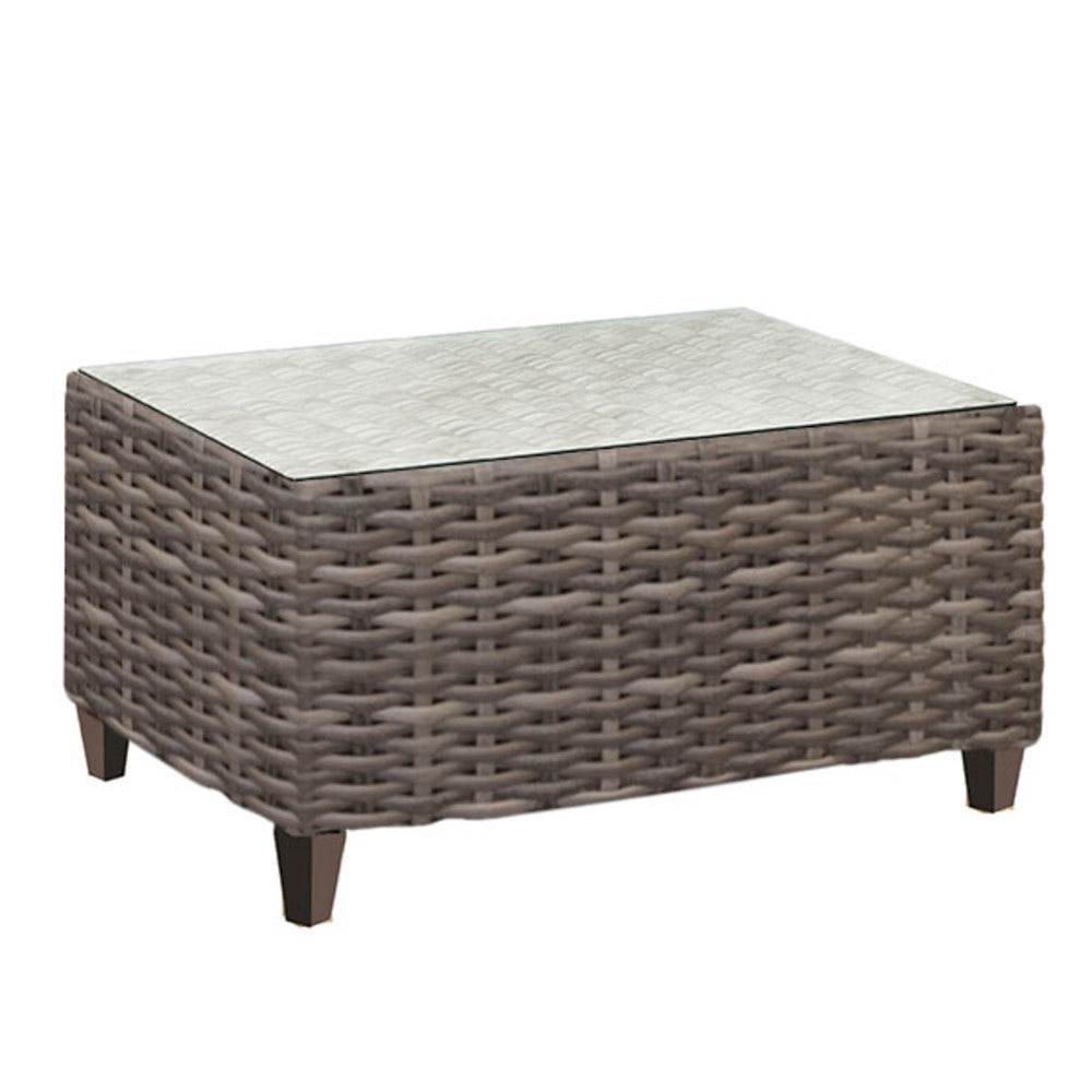 Forever Patio Aberdeen Rectangular Wicker Coffee Table