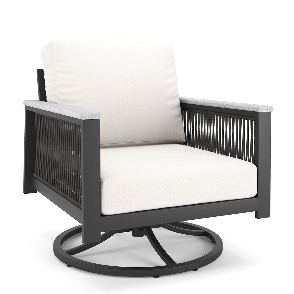 Forever Patio Atlantic Aluminum Swivel Rocker