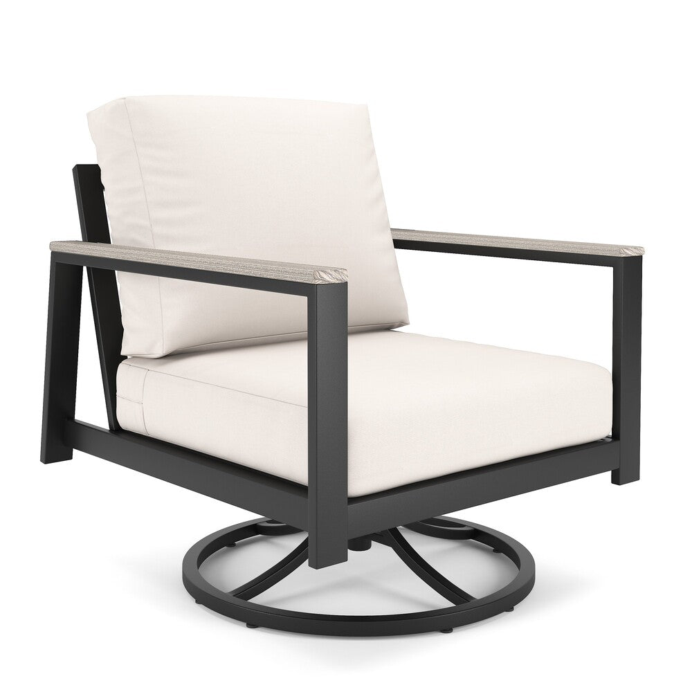 Forever Patio Braxton Aluminum Swivel Rocker