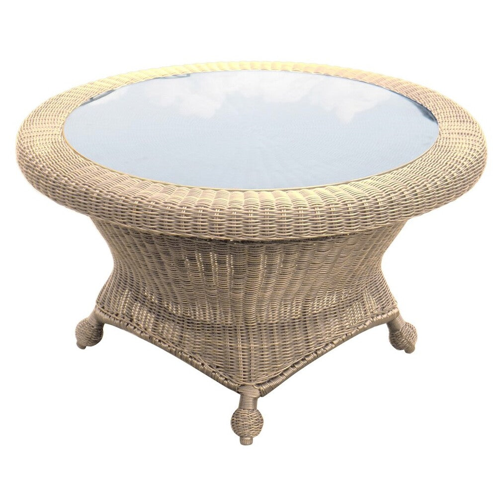 Forever Patio Carlisle Square Wicker Rotating Chat Table