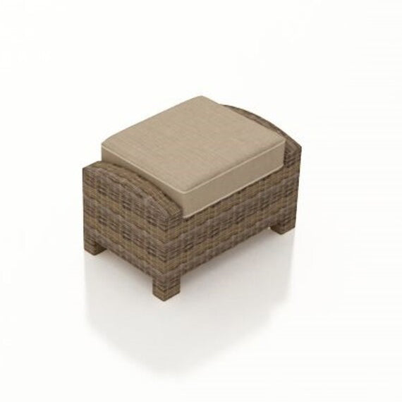Forever Patio Cypress Rectangular Wicker Ottoman