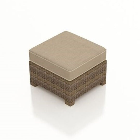Forever Patio Cypress Square Wicker Ottoman
