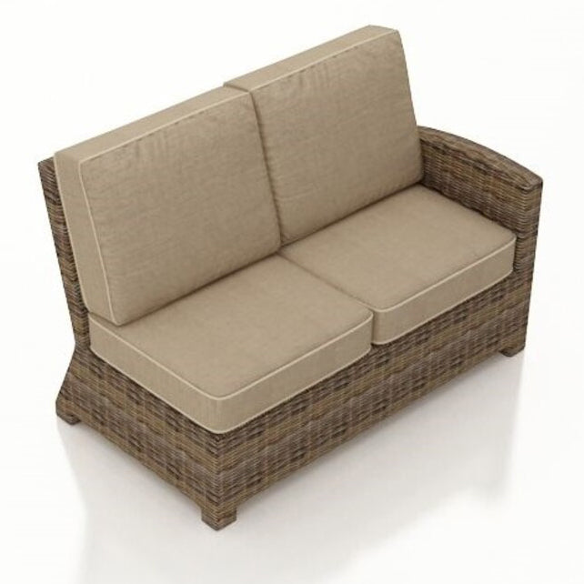 Forever Patio Cypress Wicker Right Arm Facing Loveseat Section