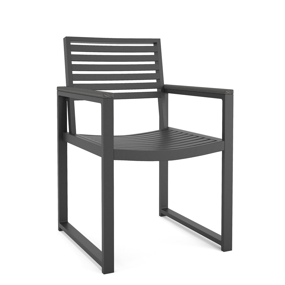 Forever Patio Hanover Aluminum Dining Arm Chair