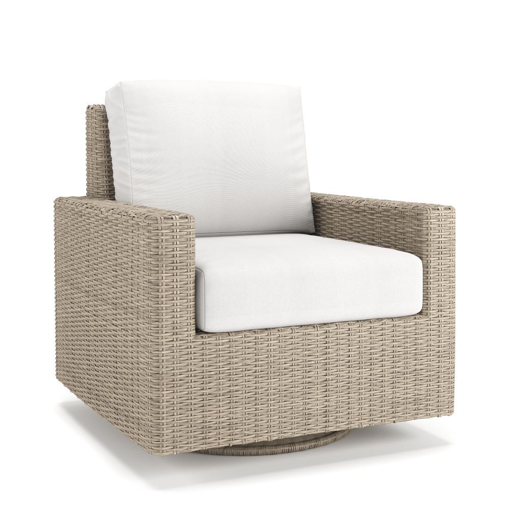 Forever Patio Naples Wicker Swivel Glider