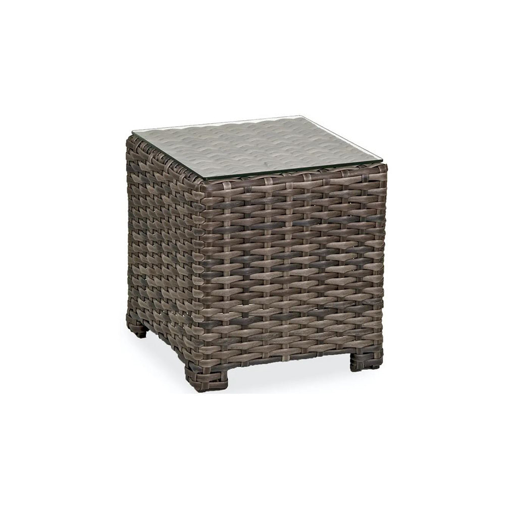 Forever Patio Shoreline Square Wicker End Table