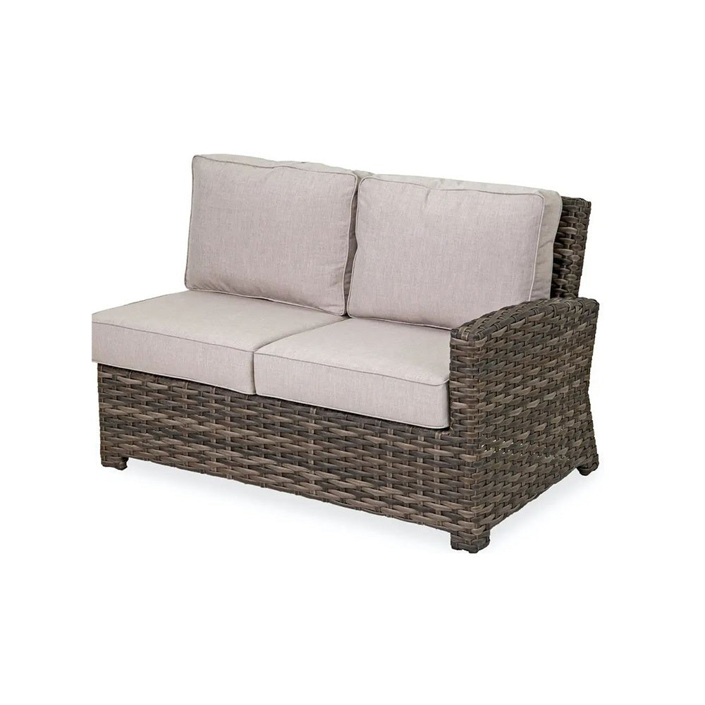 Forever Patio Shoreline Wicker Right Arm Facing Loveseat Section