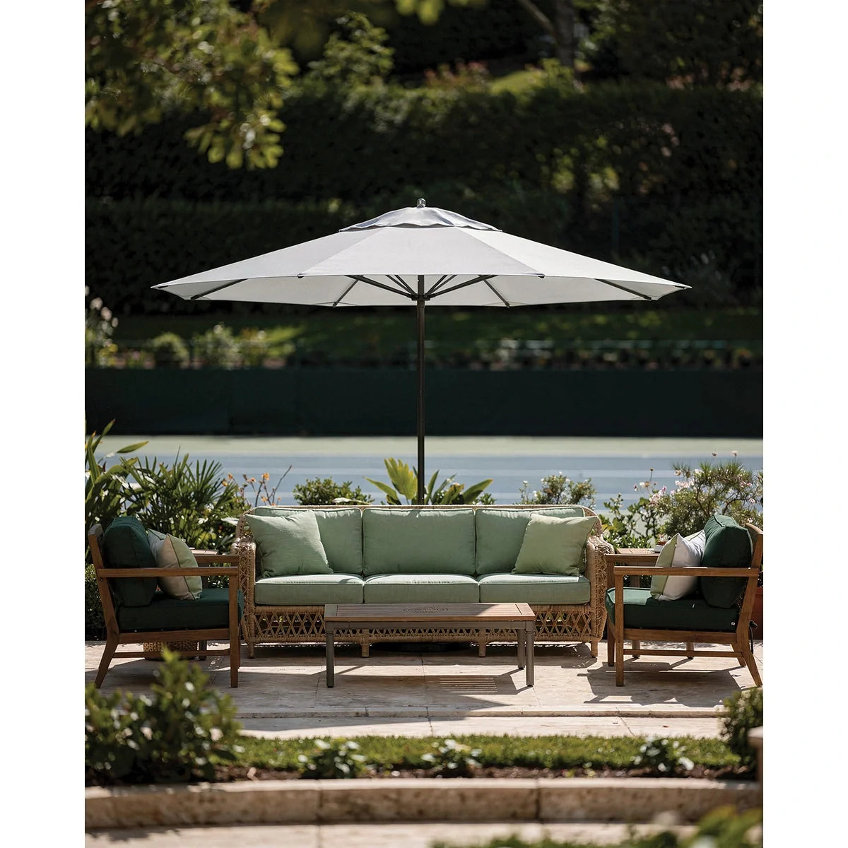 G-Series Monterey Giant Aluminum 13' Octagon Umbrella w/ Fiberglass Ribs 5