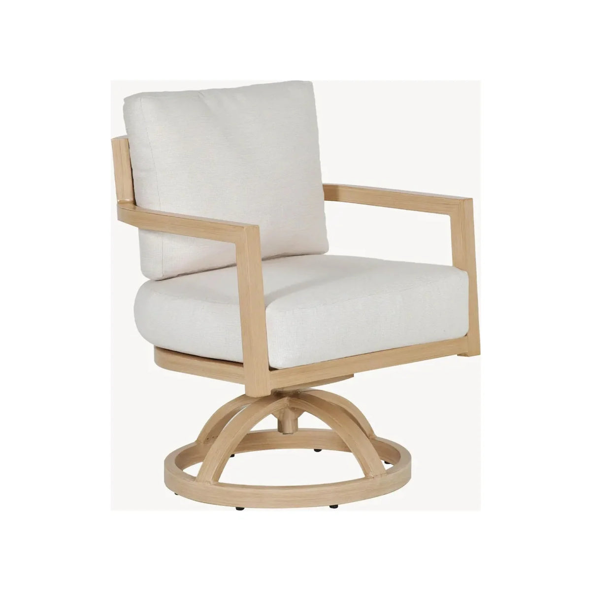 Gala Cushioned Dining Swivel Rocker 5