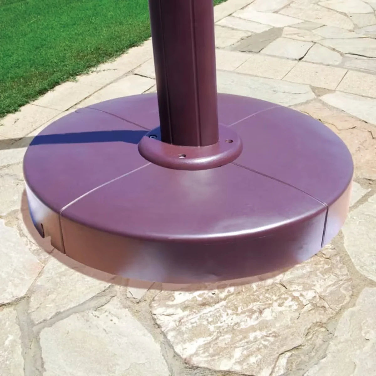Galtech 887 11' Octagon Cantilever Umbrella w/ Rolling Base Additional Image View 2