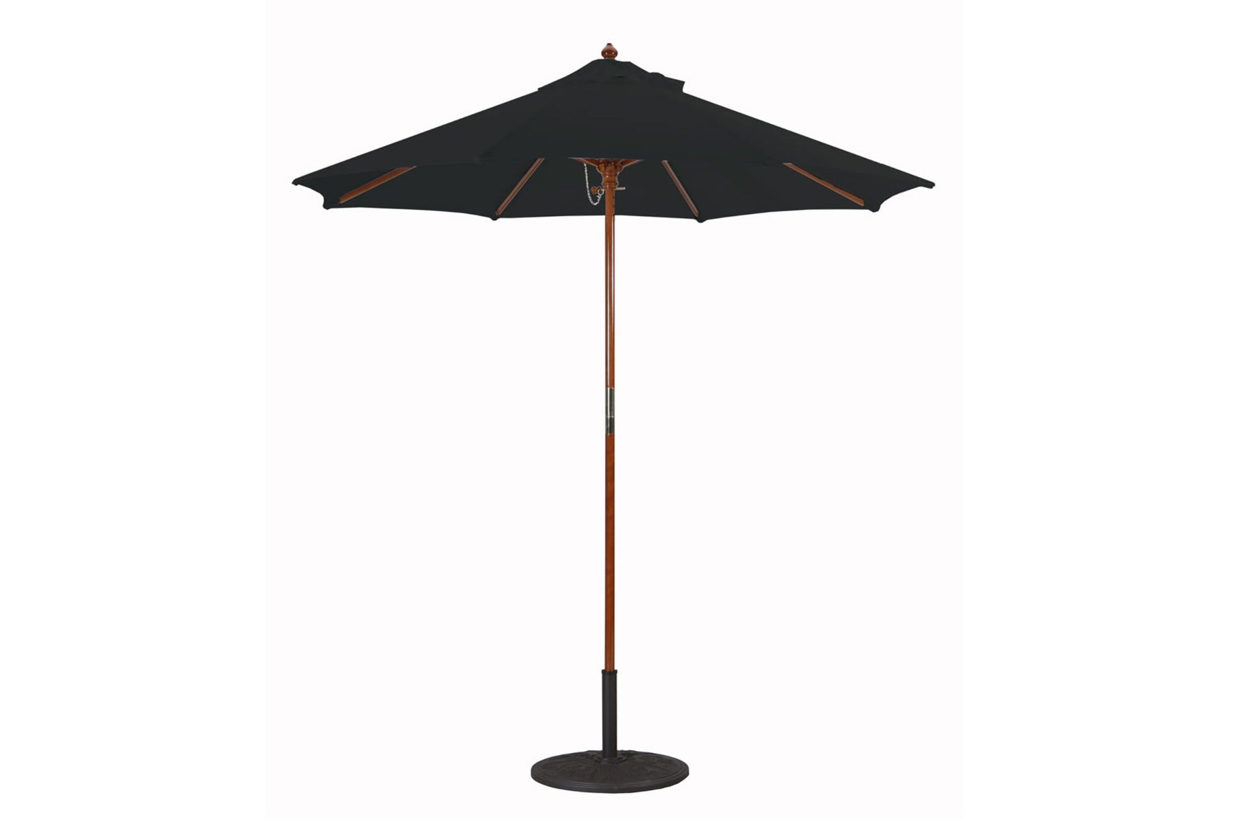 Galtech 7.5' Octagon Commercial Wood Market Umbrella (121/221)