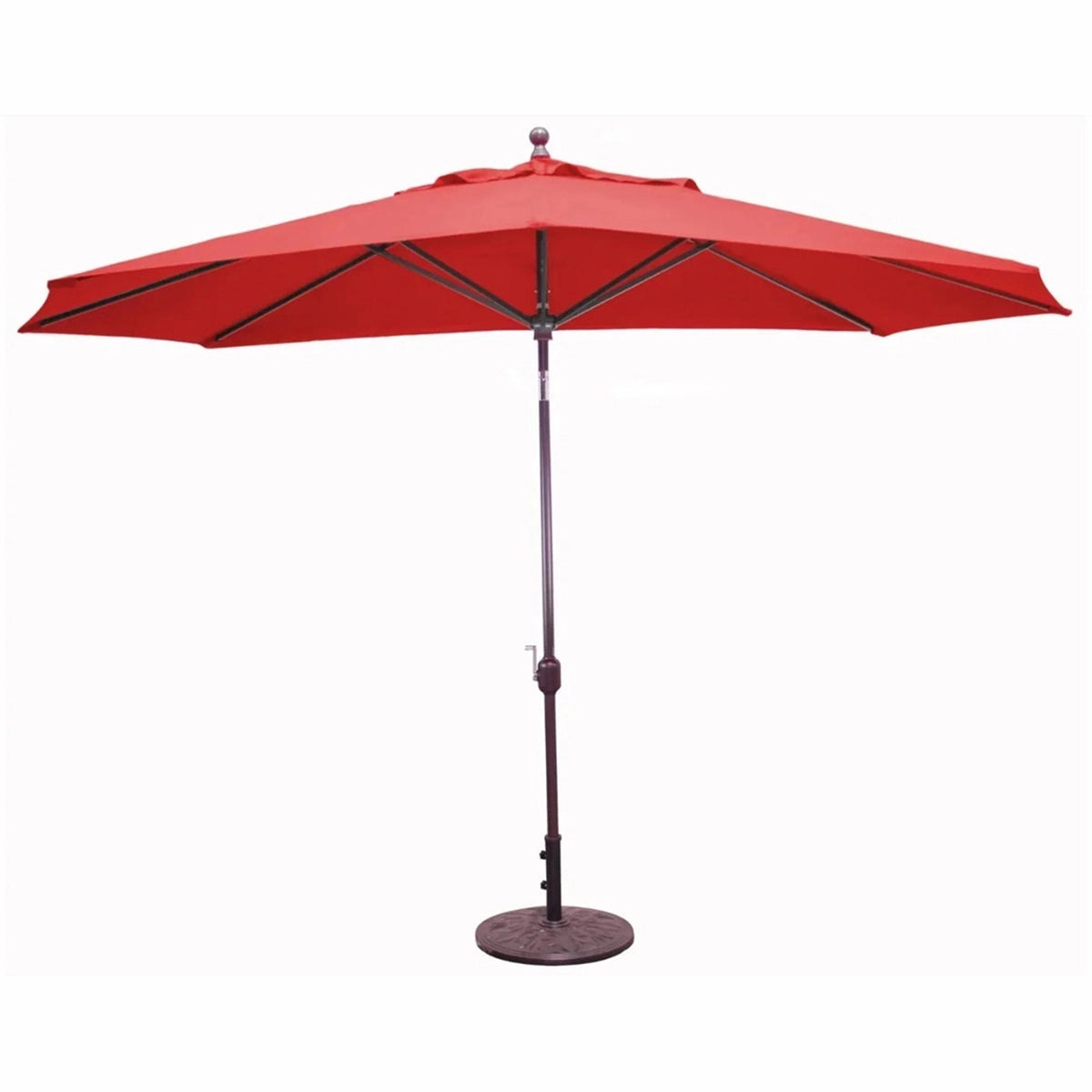 Galtech 8' x 11' Deluxe Oval Auto-Tilt Market Umbrella (779)