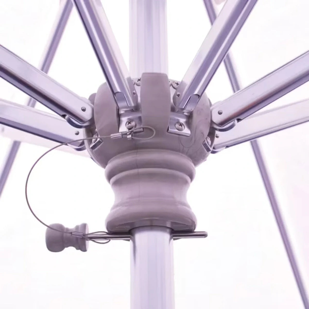 Galtech 732 9' Deluxe Octagon Commercial Market Umbrella Additional Image View 4