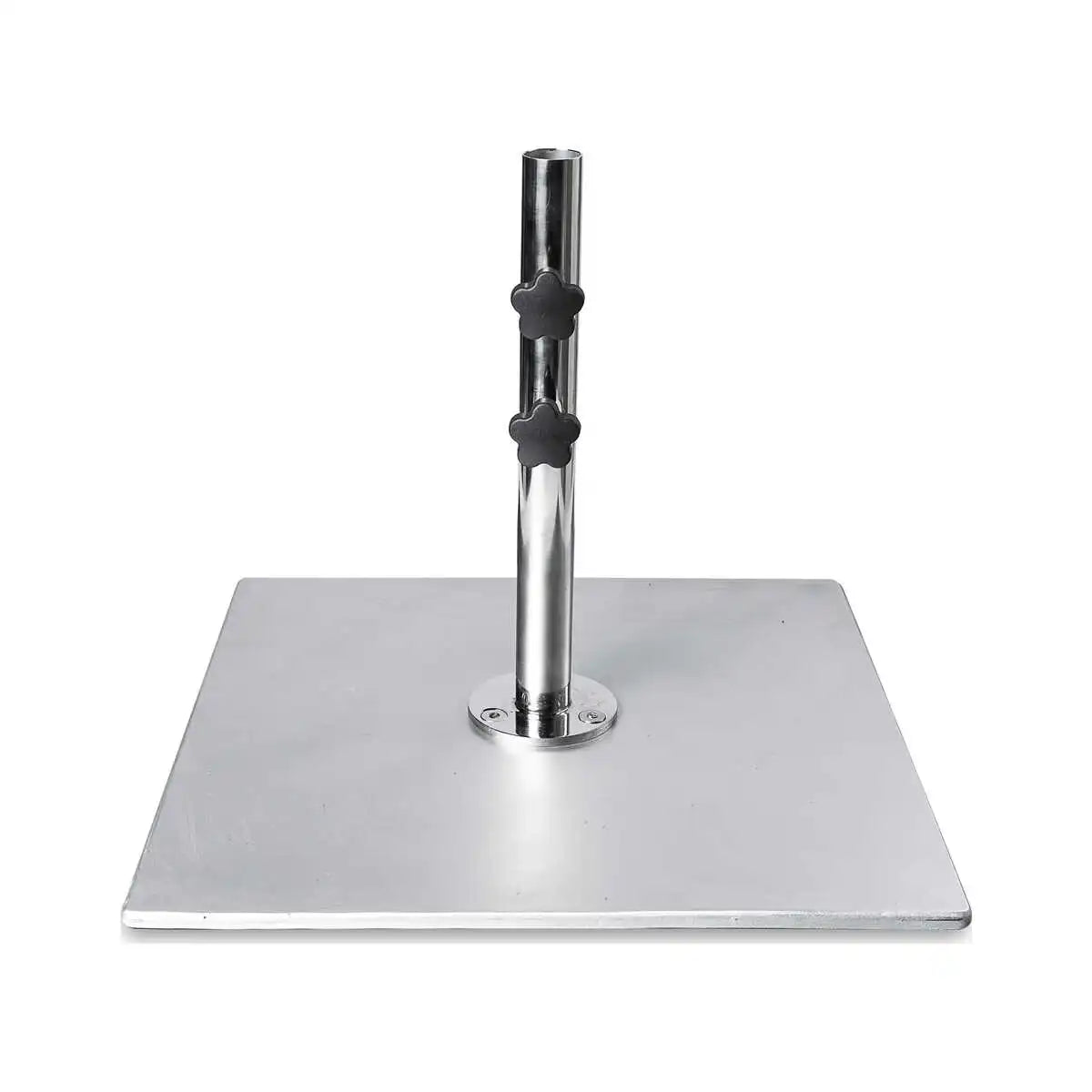 Galvanized Stackable 70 lb. Steel Plate Round Umbrella Base 2