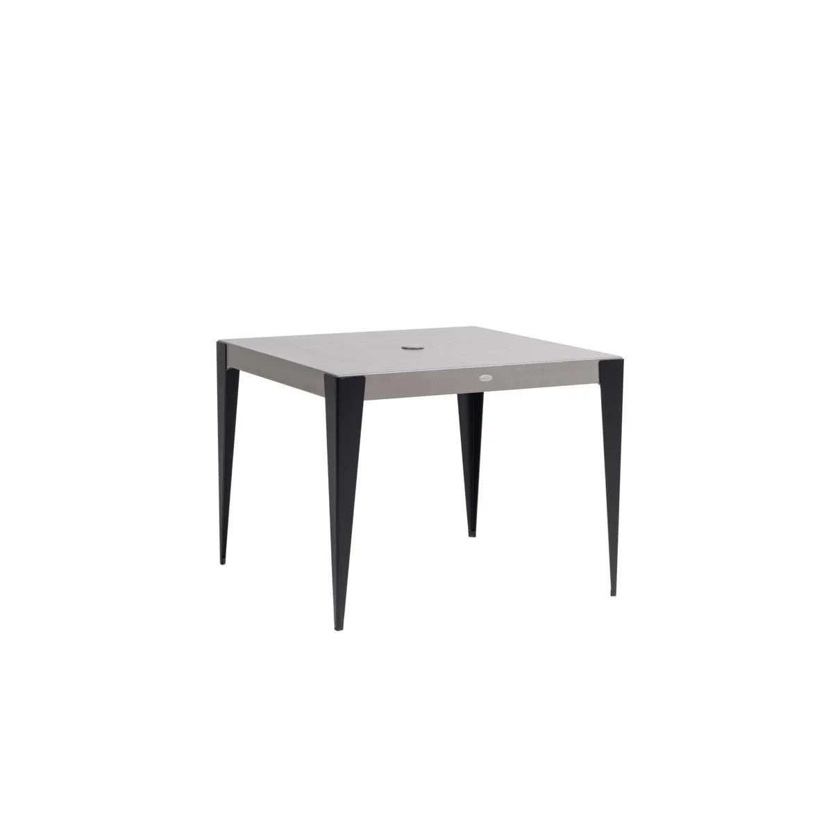 Genval 38" Square Dining Table with Umbrella Hole