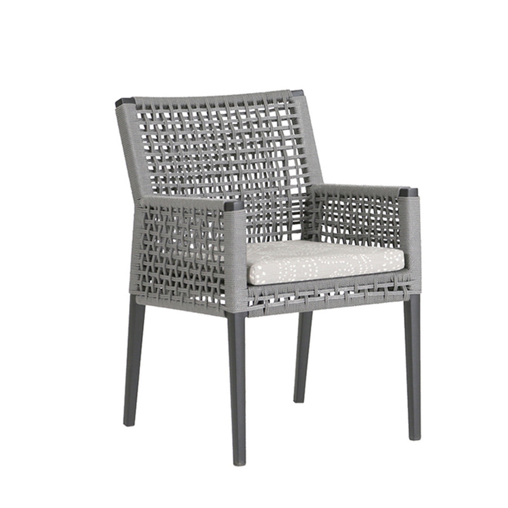 Genval Cushioned Dining Arm Chair 