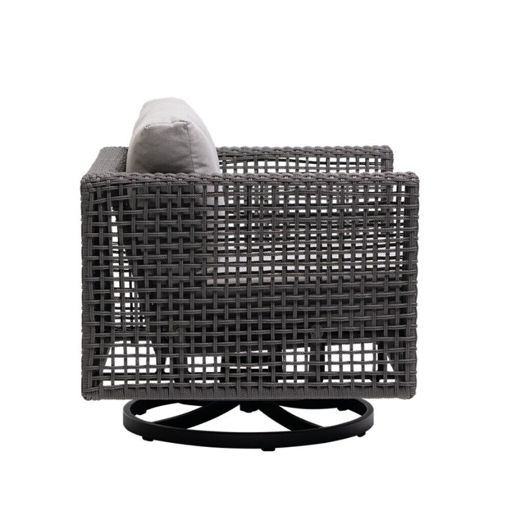 Genval Swivel Gliding Club Chair 2