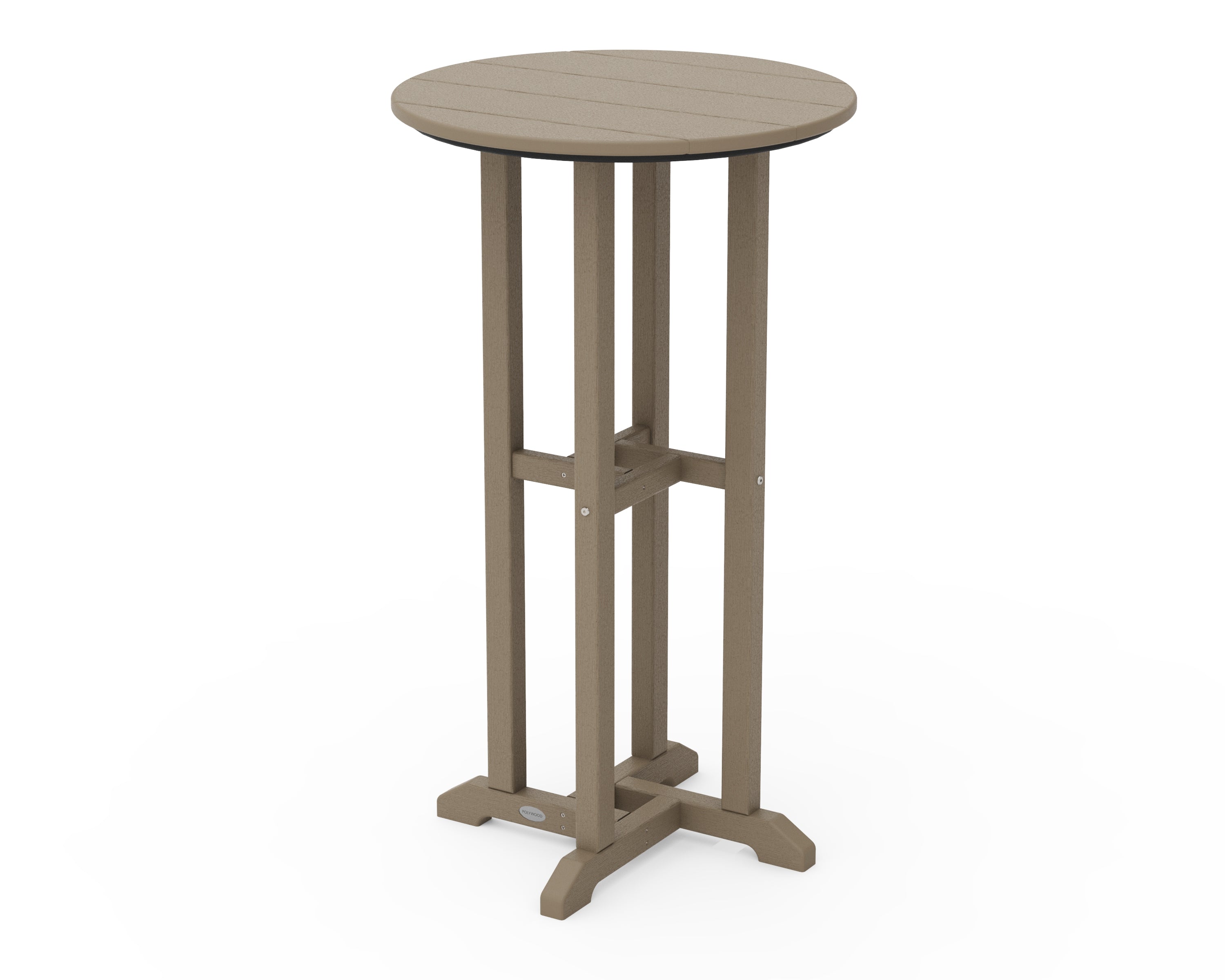 Farmhouse 24" Round Bar Bistro Table