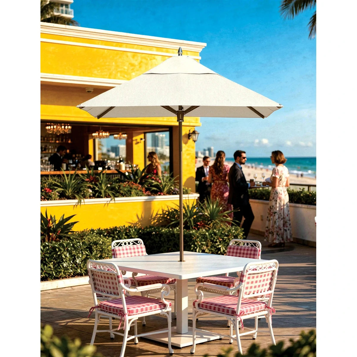 Greenwich 7.5' Square Umbrella 4